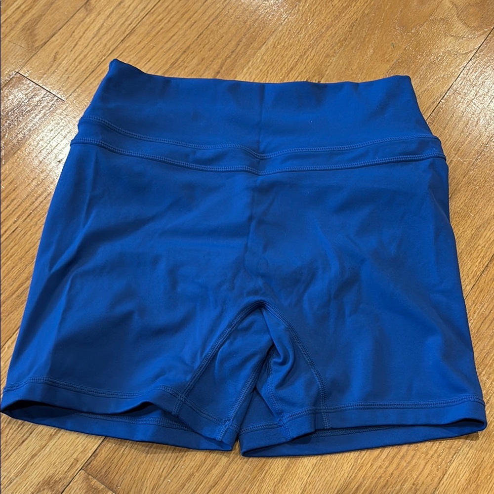 Vibrant Blue Women's Bike Shorts